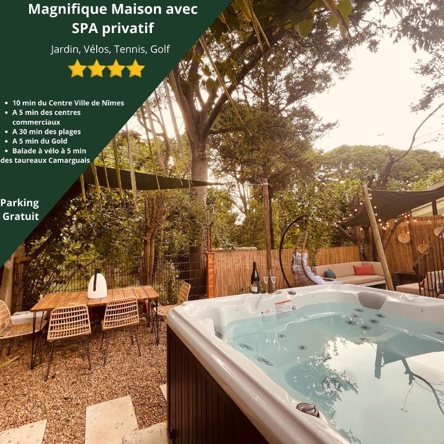 Maison Dans Les Arbres, Spa, Tennis, Parking Нім Екстер'єр фото